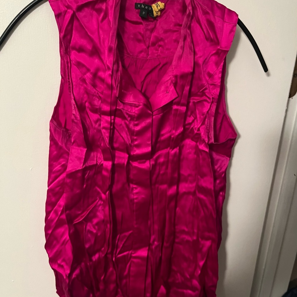 Pink Sleeveless Top